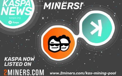 Kaspa Pool Addition — 2Miners