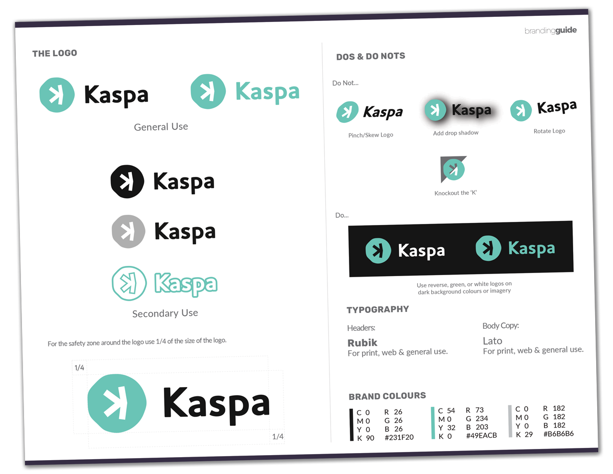 Kaspa-One-Page-Brand-Guide